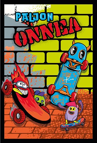 2-osainen nuorten onnittelu