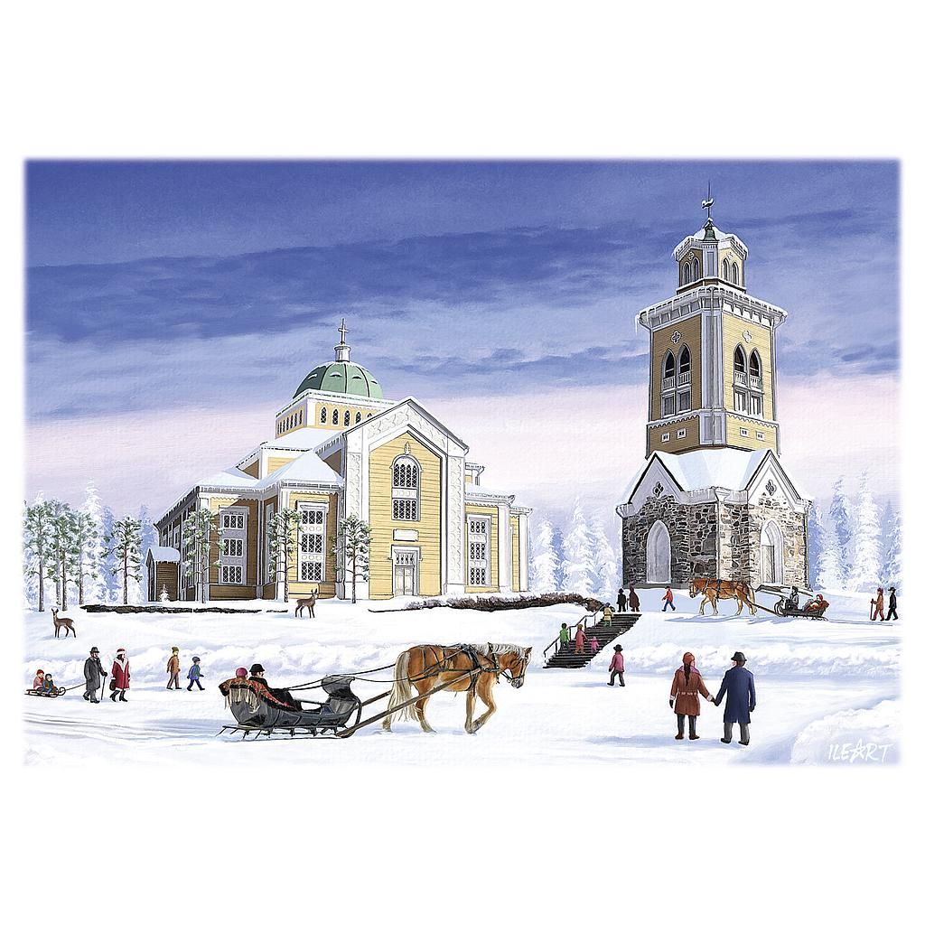 Joulukortti Ileart Kerimäki