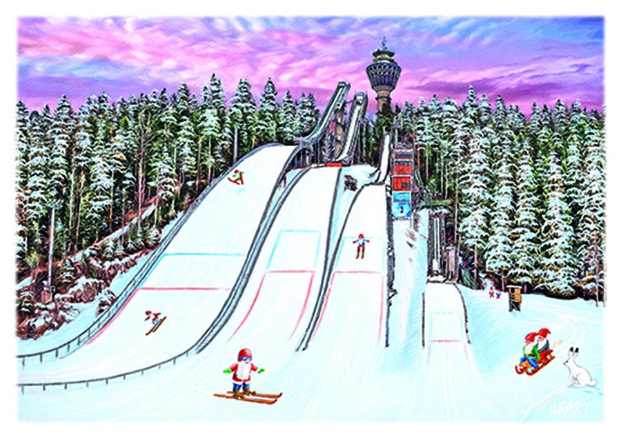 Joulukortti Ileart Kuopio