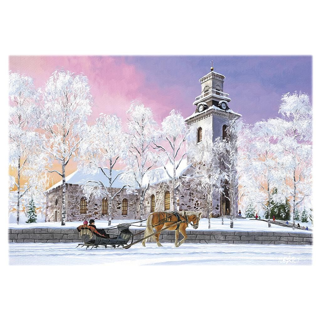 Joulukortti Ileart Kuopio