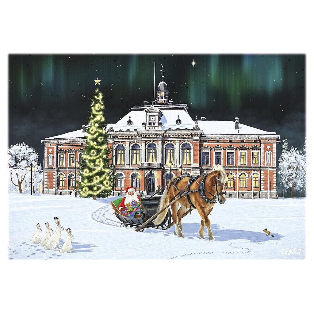 Joulukortti Ileart Kuopio