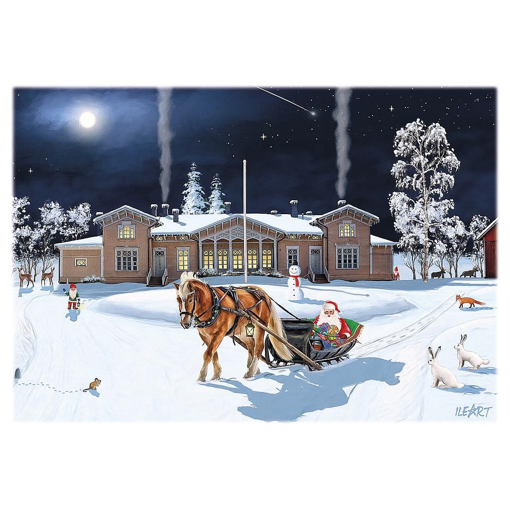 Joulukortti Ileart Mikkeli