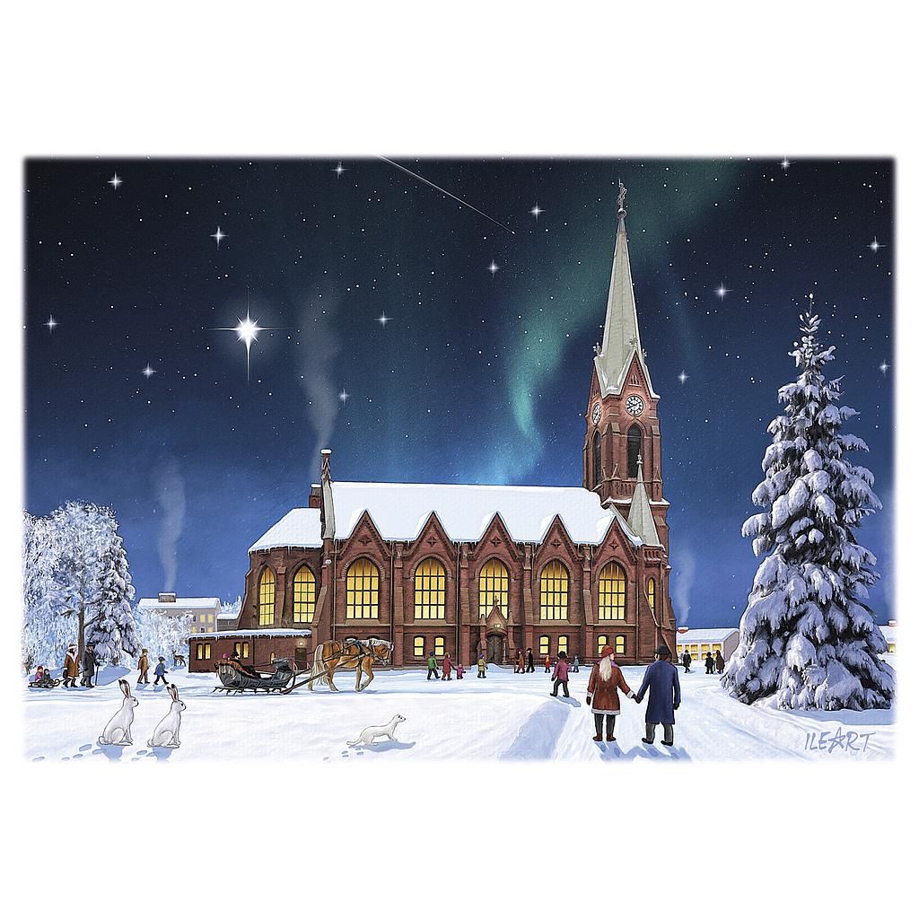 Joulukortti Ileart Mikkeli